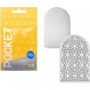 Мастурбатор TENGA POCKET SPARK BEADS