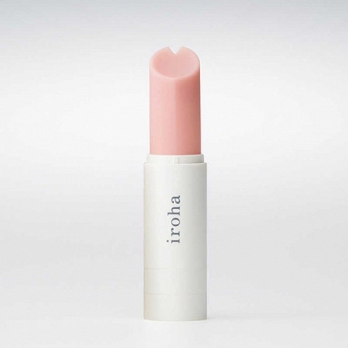 Вибратор в форме тюбика помады IROHA Stick, бежевый HMS-04